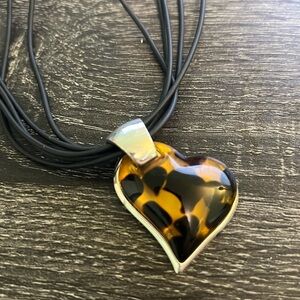 VINTAGE AVON ANIMAL PRINT NECKLACE Previously LOVED